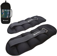 Schildkröt wrist and ankle weights fitness 2x 2.0kg adjustable