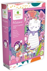 Sycomore creative cat craft set for kids aged 4 and up