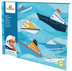 Sycomore origami craft set small boats 5 years+ creative toy