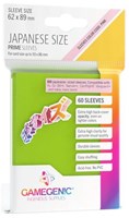 Gamegenic card sleeves Japanese Size Lime 60 pieces - card protection