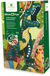 Sycomore mosaic toy dinosaur creative craft kit for kids age 5+