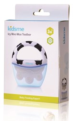 Kidsme - Icy Moo Moo Teether - Teether for baby - Ice lolly - Baby ice cream