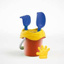 Adriatic beach toy bucket set 5-piece for kids