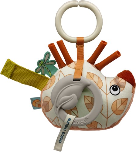 Dolce Toys Earth activity pendant - Hedgehog Harry