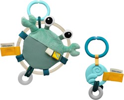Dolce Toys Ocean activity pendant & teething ring - Crab Shelly