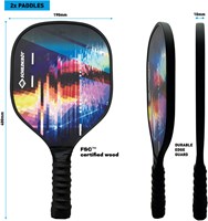 Schildkröt Pickleball Set for 2 Players - Racket Sport Toy-2