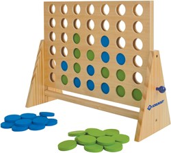 Schildkröt wooden game 4 in a row XXL sustainable FSC wood