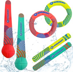 Schildkröt diving toy set neoprene 6-piece kids swimming pool