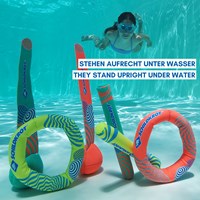 Schildkröt diving toy set neoprene 6-piece kids swimming pool-3
