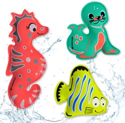 Schildkröt diving toys neoprene animal set for kids swimming pool