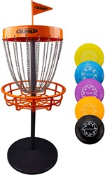 Vedes disc golf mini basket set for kids and families