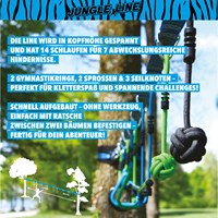 Schildkröt Jungle Line Starter Set garden playset ninja course-3