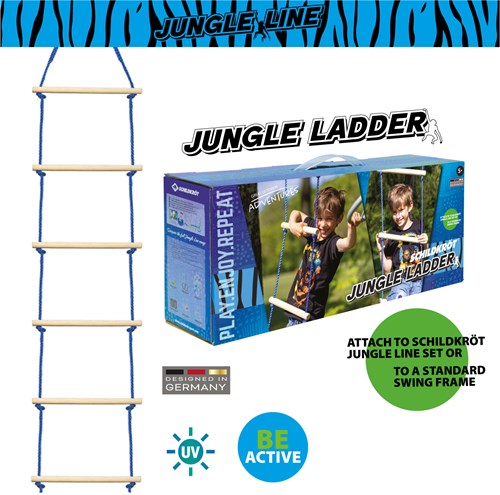 Schildkröt Jungle Line climbing rope ladder for outdoor playsets-2