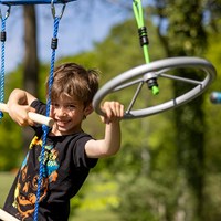Schildkröt Jungle Line spinning wheel obstacle for outdoor fun-3