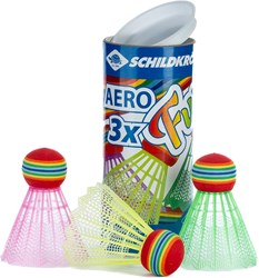 Schildkröt badminton shuttlecocks Aero Fun 5-pack for kids