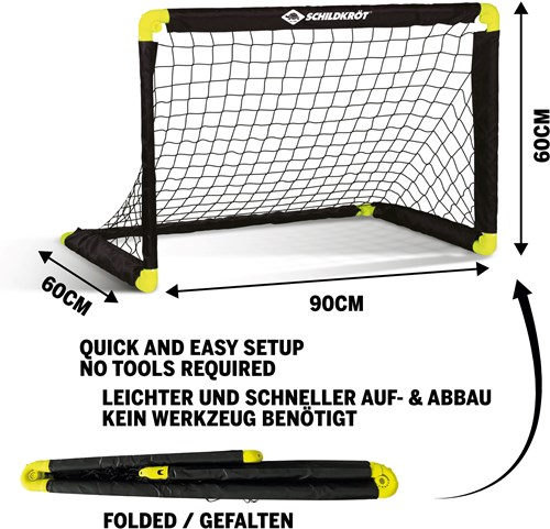 Schildkröt foldable soccer goal for kids - garden football goal-2
