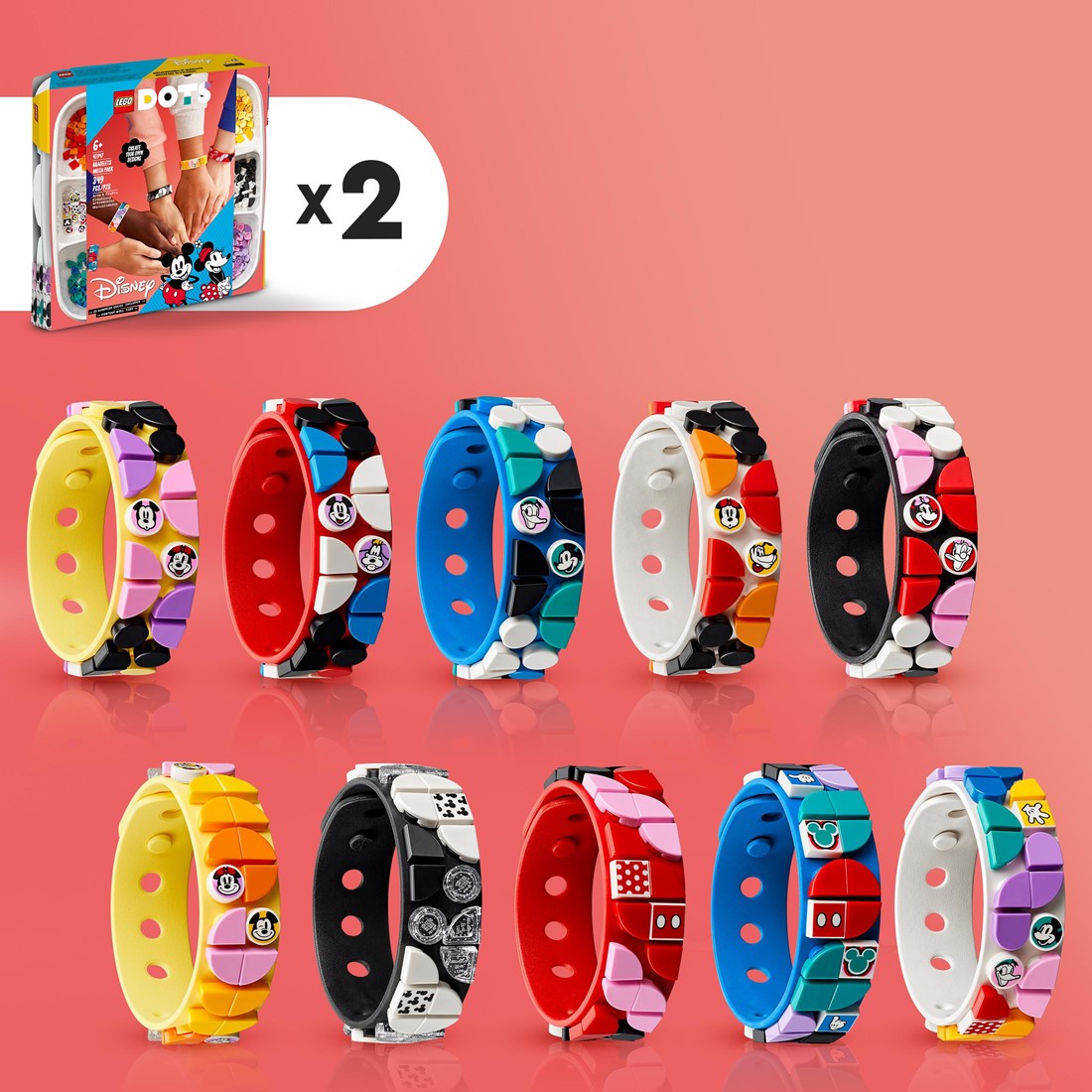 LEGO DOTS 41947 Mickey Friends bracelets mega set