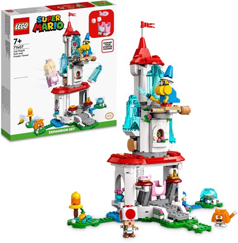 LEGO Super Mario building set Cat-Peach & Ice Tower - Expansion Set 71407-2