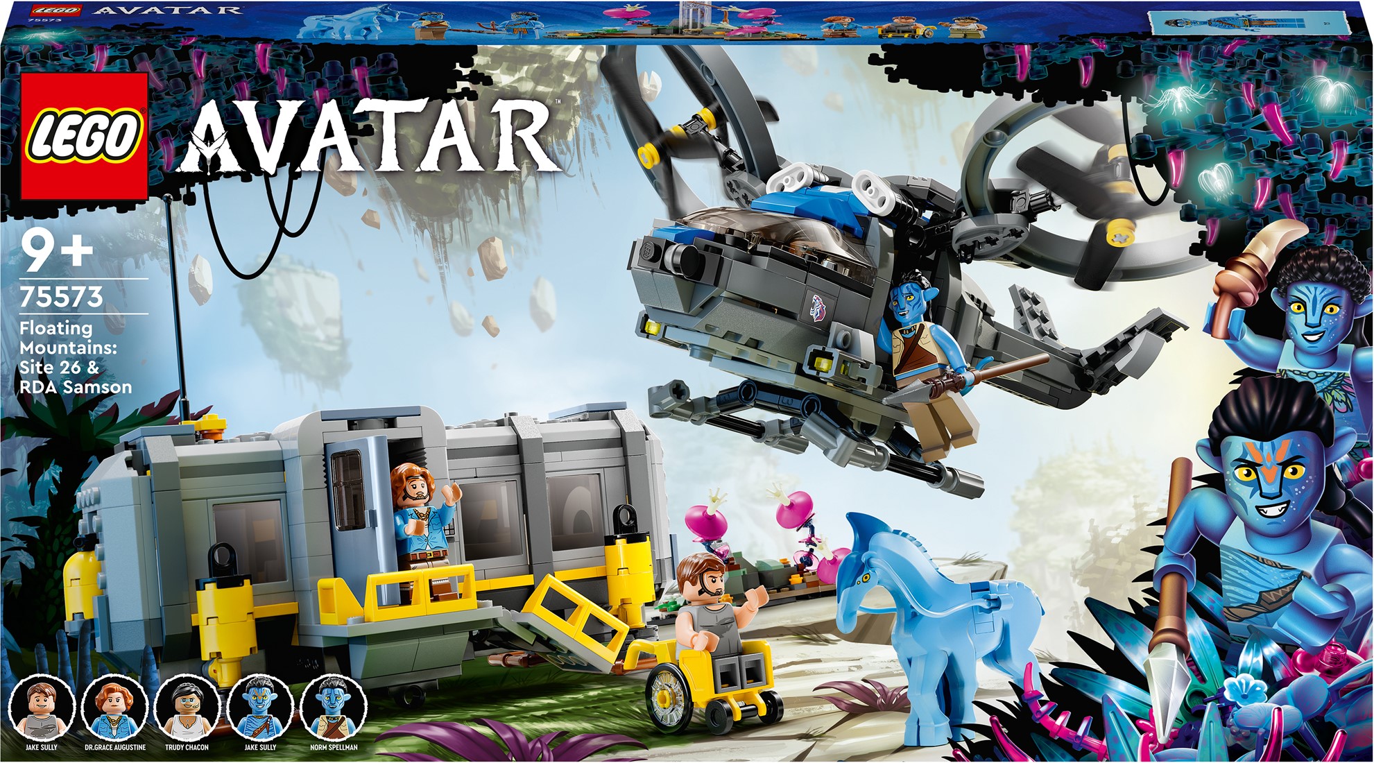 LEGO Avatar 75573 Floating Mountains: Site 26 & RDA Samson