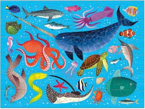 MUDPUPPY Puzzel - Dieren In De Oceaan