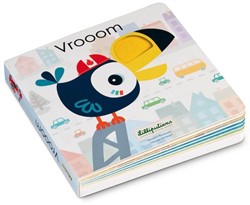 Lilliputiens Vrooom  Touch and sound book