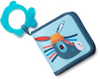 Lilliputiens bath playbook Ignace - farm bath book blue-2