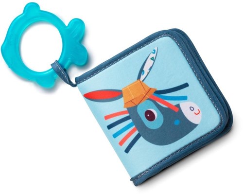 Lilliputiens bath playbook Ignace - farm bath book blue-2