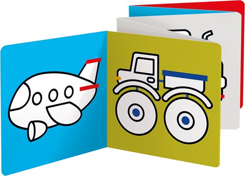 Banana Panda looong Coloring Book: Ready to Draw Vehicles 2+-3