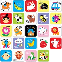Banana Panda High contrast baby cards 6m+ 9m+-2