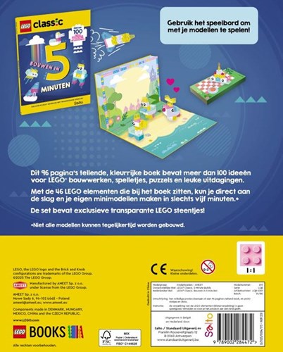 Lego building in 5 minutes book with 46 exclusive bricks and ideas-2