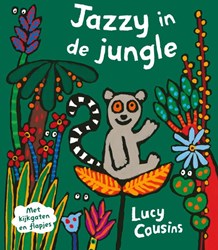 Leopold board book Jazzy jungle lift-the-flap book for toddlers 2+