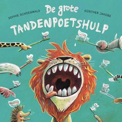 De Fontein board book tooth brushing interactive children's book