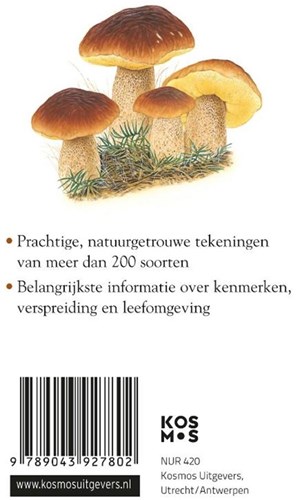 Kosmos mushroom guide compact nature book identification forest-2
