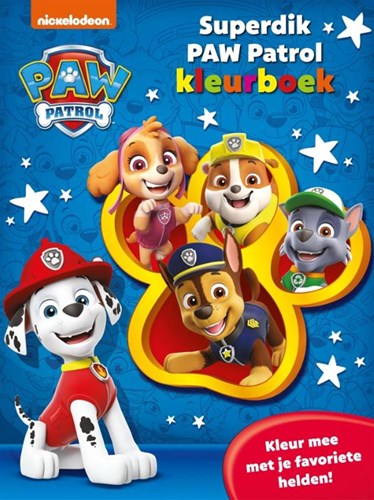 Big Balloon coloring book PAW Patrol super thick coloring fun for kids