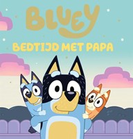 Big Balloon Bluey children's book - Bedtime with Dad for sleep time