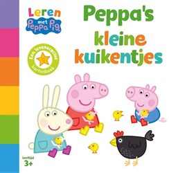 Big Balloon Peppa Pig board book Peppa's Little Chicks learning