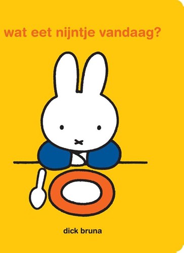 Mercis Nijntje board book - What does Nijntje eat today? interactive book