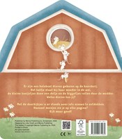 Little Dutch peek-through book farm children's board book-2