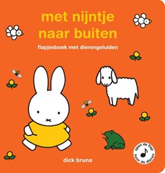 Book Nijntje goes outside - children's book reading fun adventure