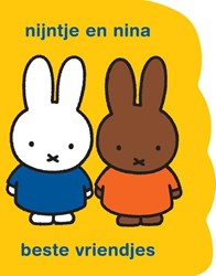 Mercis cardboard friendship book Miffy and Nina - toddler book 1+