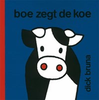 Mercis Nijntje children's book Boe says the cow - interactive board book