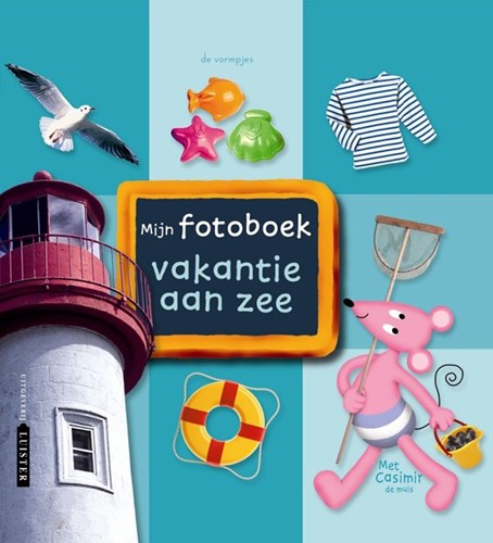 Harlekijn children's book photo book holiday by the sea with Casimir mouse 3+