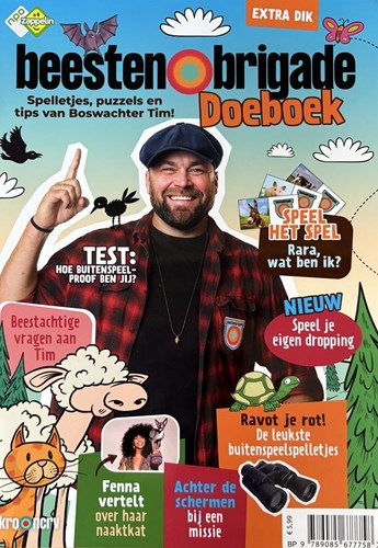 Boek Specials Nederland educational activity book Beestenbrigade nature games-2