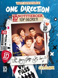 Harlekijn One Direction notebook Top Secret - with stickers and photos
