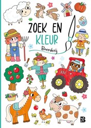 Ballon coloring book farm search and color interactive kids book
