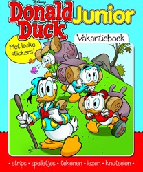 Disney holiday book Donald Duck Junior with stickers and craft