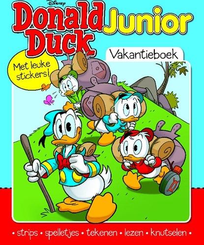 Disney holiday book Donald Duck Junior with stickers and craft