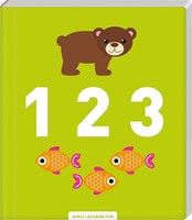 Image Books learning book 123 cardboard - educational toddler counting book