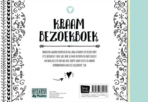 Image Books baby guestbook O'Baby by Pauline - keepsake memory book-2