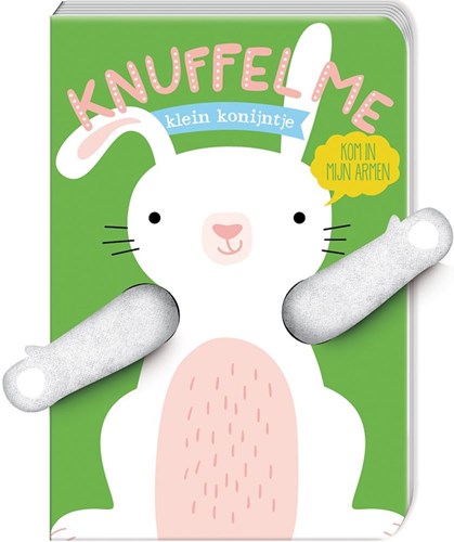 Image Books cuddle book little bunny board book with plush arms